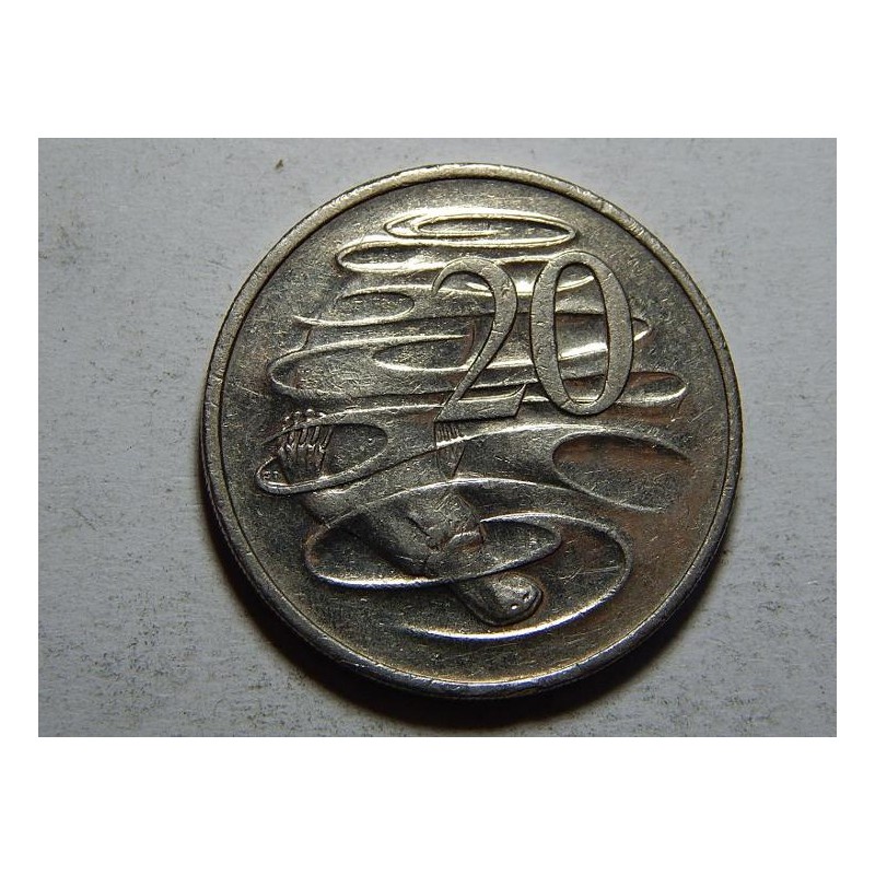Austrálie 20 Cents 1999 XF č27915 Austrálie 20 Cents 1999 XF č27915