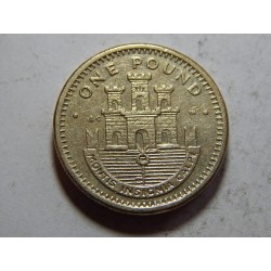 Gibraltar 1 Pound 2002 VF-XF č39796