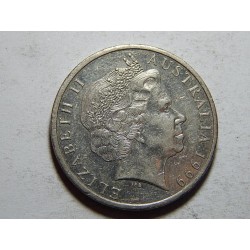 Austrálie 20 Cents 1999 XF č27915