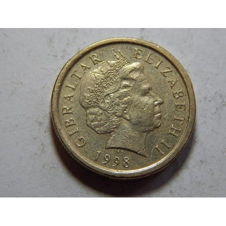 Gibraltar 1 Pound 1998 VF-XF č39798