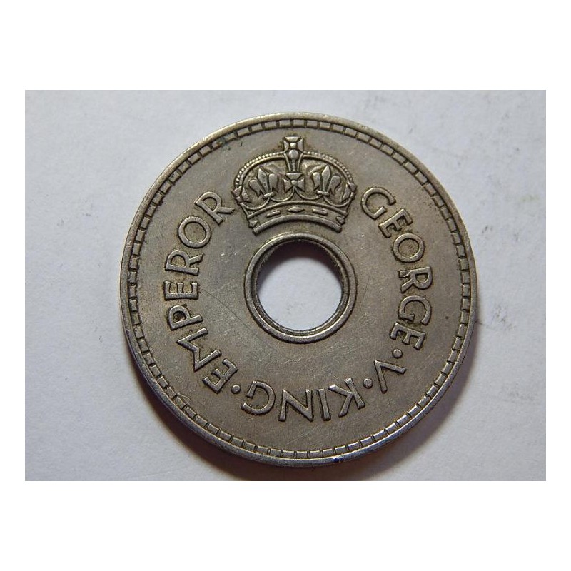 Fiji 1 Penny 1935 RR XF č39674 Fiji 1 Penny 1935 RR XF č39674