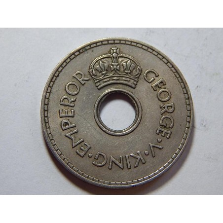 Fiji 1 Penny 1935 RR XF č39674