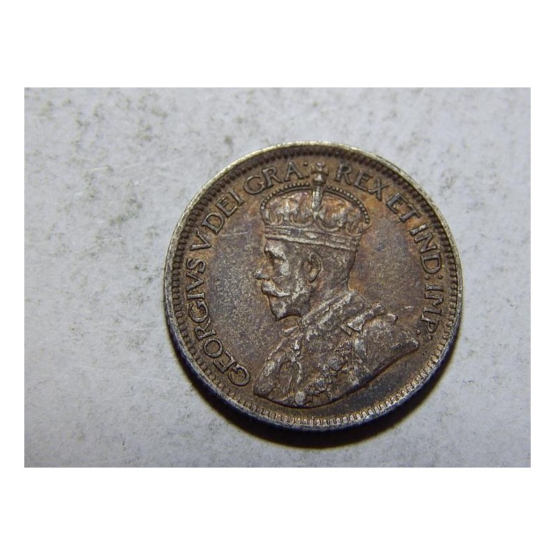 Kanada 10 Cents 1918 Ag XF č44132 Kanada 10 Cents 1918 Ag XF č44132