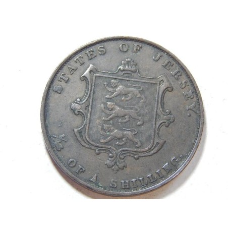 Jersey 1⁄13 Shilling 1861 XF č39213