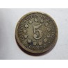 USA 5 Cents 1869 Indián VF č39751