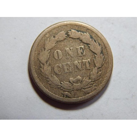 USA 1 Cent 1859 Indián VF č39754