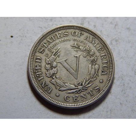 USA 5 Cents 1901 XF č44084