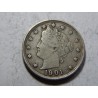 USA 5 Cents 1901 XF č44108