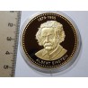 Německo pozlacená medaile Albert einstein 1879-1955 PROOF čŠU021