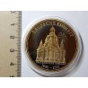 Německo pozlacená medaile Frauenkirche 2015 PROOF čŠU021