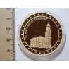 Německo pozlacená medaile ST. Michaelis hamburg PROOF čŠU023