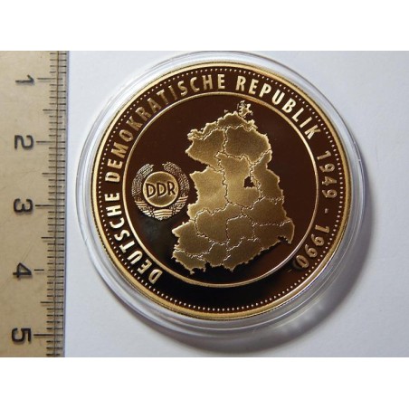 Německo pozlacená medaile X. Weltspiele 1973 PROOF čŠU023