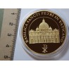 Vatikán pozlacená medaile  Pius IX 1846-1878 PROOF čŠU022