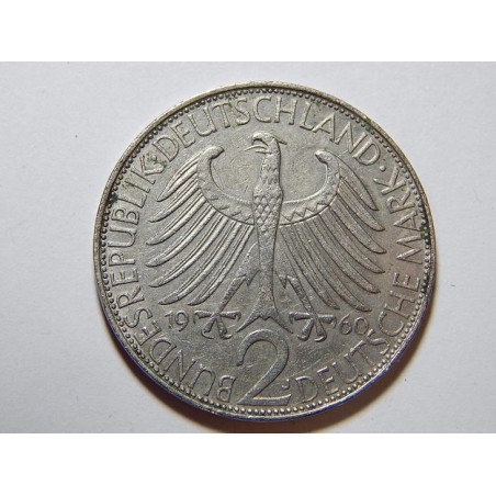 Německo BRD 2 Mark 1960 J Planck XF č36884
