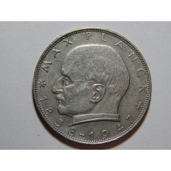 Německo BRD 2 Mark 1962 J Planck XF-UNC č36958