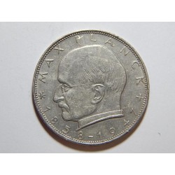 Německo BRD 2 Mark 1966 J Planck XF-UNC č36851