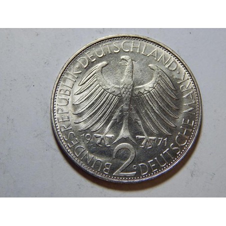 Německo BRD 2 Mark 1971 G Planck UNC č36618
