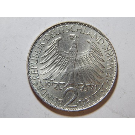 Německo BRD 2 Mark 1971 D Planck UNC č36535