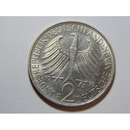 Německo BRD 2 Mark 1970 F Planck UNC č36734