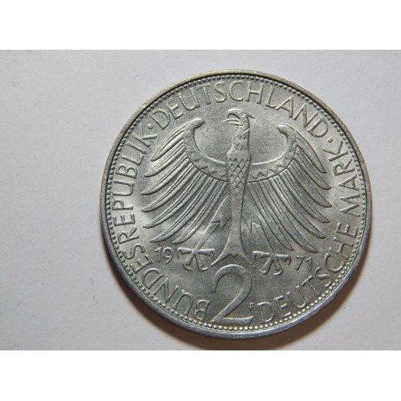 Německo BRD 2 Mark 1971 F Planck UNC č36730