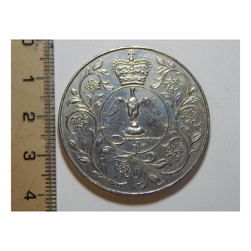 Anglie 1 Crown 1977 XF-UNC č39232 Anglie 1 Crown 1977 XF-UNC č39232