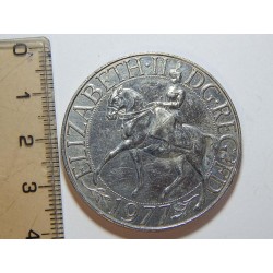 Anglie 1 Crown 1977 XF-UNC č39232 