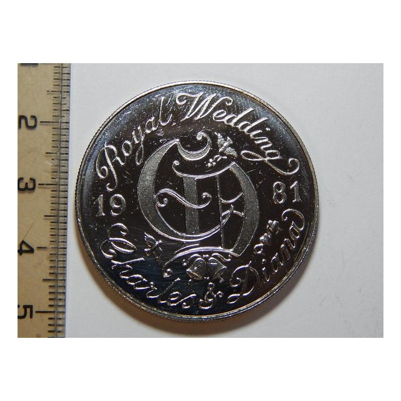 Anglie 1 Crown 1981 Lady Diana Spencer PROOF č39266 Anglie 1 Crown 1981 Lady Diana Spencer PROOF č39266