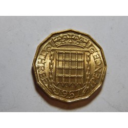 Anglie 3 Pence 1967 UNC č36655 