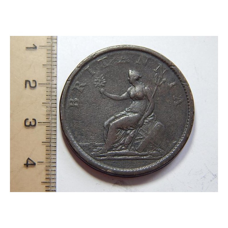 Anglie 1 Penny 1807 VF č39321 Anglie 1 Penny 1807 VF č39321