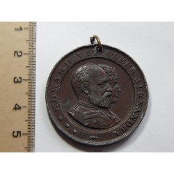 Anglie Edward VII. korunovační medaile 1902 čŠU0032 