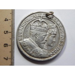 Anglie Edward VIII. korunovační medaile 1902  čŠU0032 