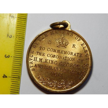 Anglie Georg V. korunovační medaile 1911 čŠU031 