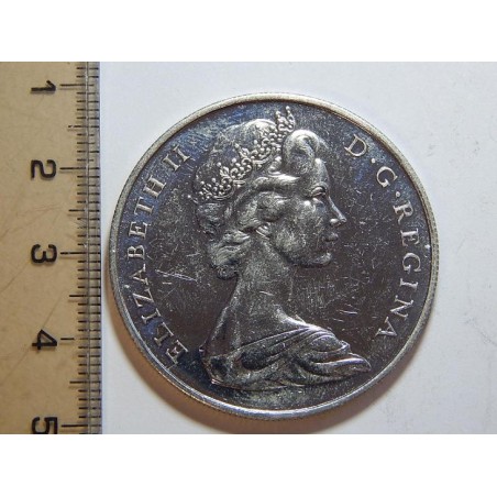 Gibraltar 1 Crown 1967 XF-UNC č39208 