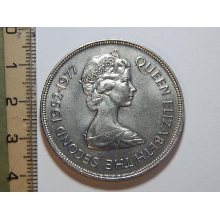 Guernsey 25 Pence 1977 UNC č39245 