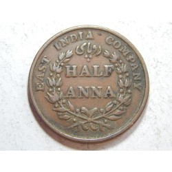 Indie ½ Anna 1835 XF č44102