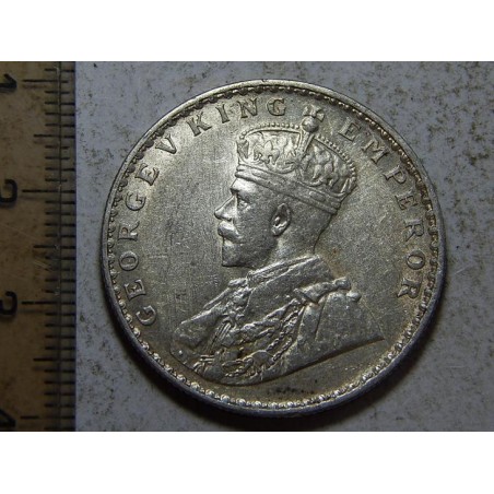 Indie 1 Rupee 1912 Calcutta Ag XF č44191