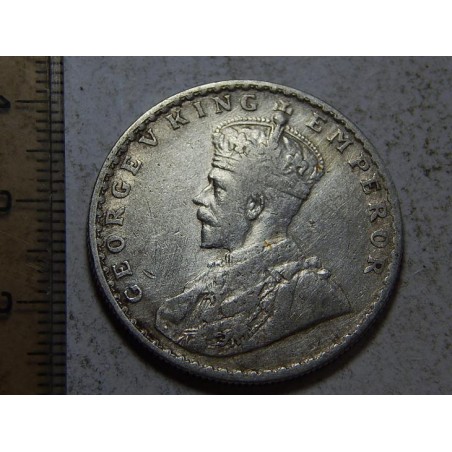 Indie 1 Rupee 1913 Bombay Ag XF č44190