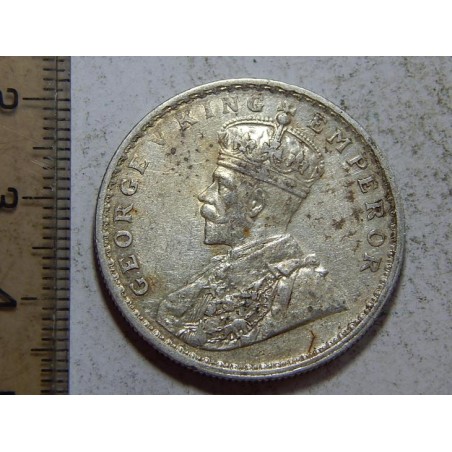 Indie 1 Rupee 1916 Calcutta Ag XF č44187