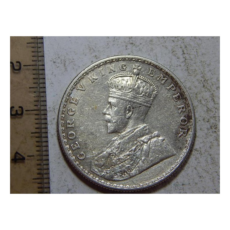 Indie 1 Rupee 1919 Bombay Ag XF č44184 Indie 1 Rupee 1919 Bombay Ag XF č44184