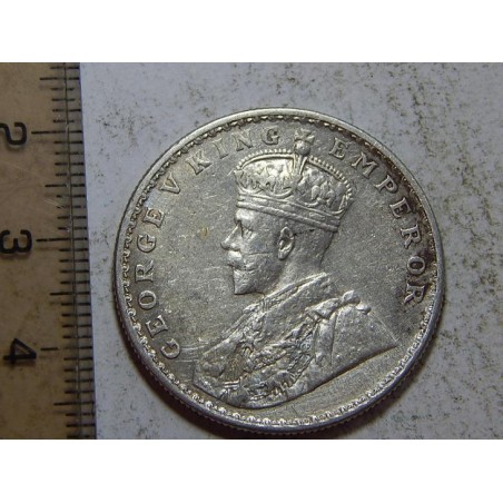 Indie 1 Rupee 1919 Bombay Ag XF č44184