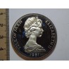 Isle of Man 1 Crown 1981 Ag PROOF č39257