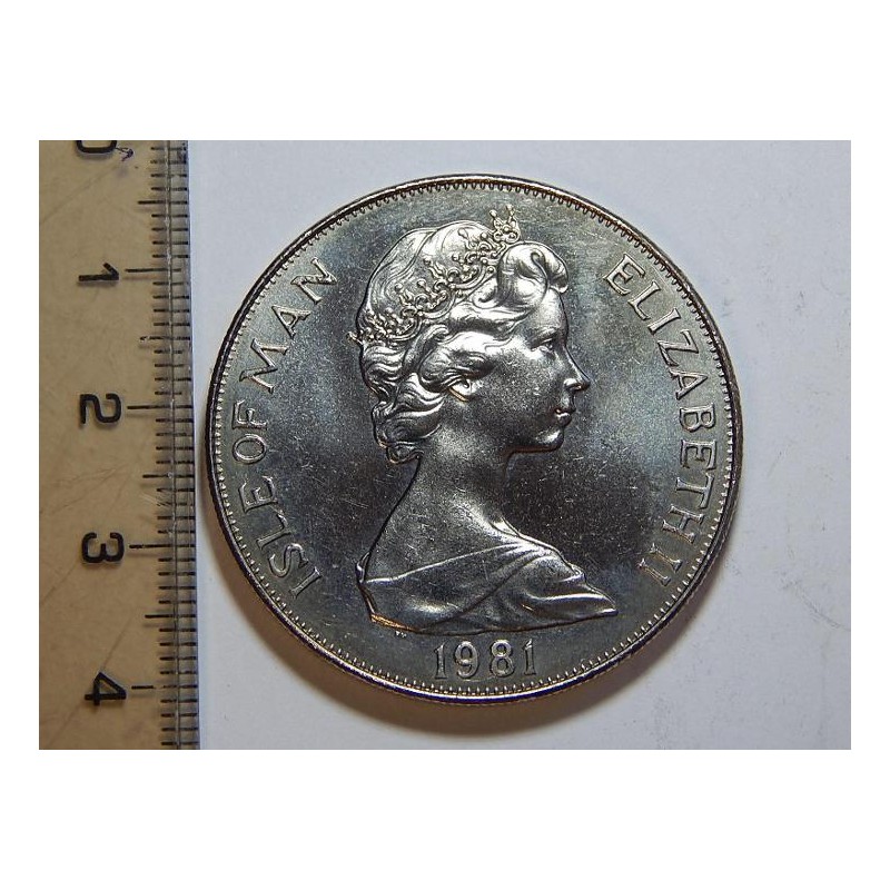 Isle of Man 1 Crown 1981 UNC č39215 Isle of Man 1 Crown 1981 UNC č39215