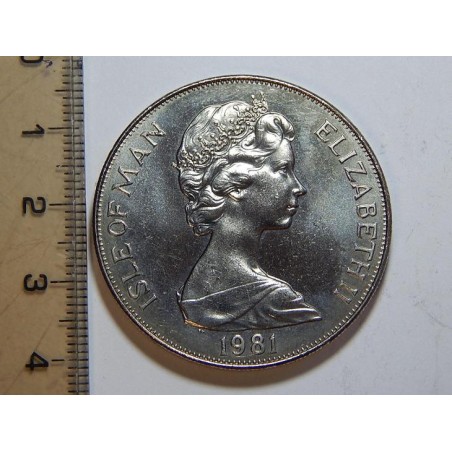 Isle of Man 1 Crown 1981 UNC č39215 