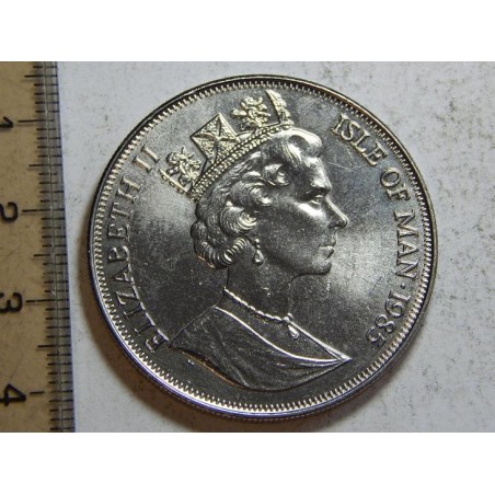 Isle of Man 1 Crown 1985 UNC č39317 