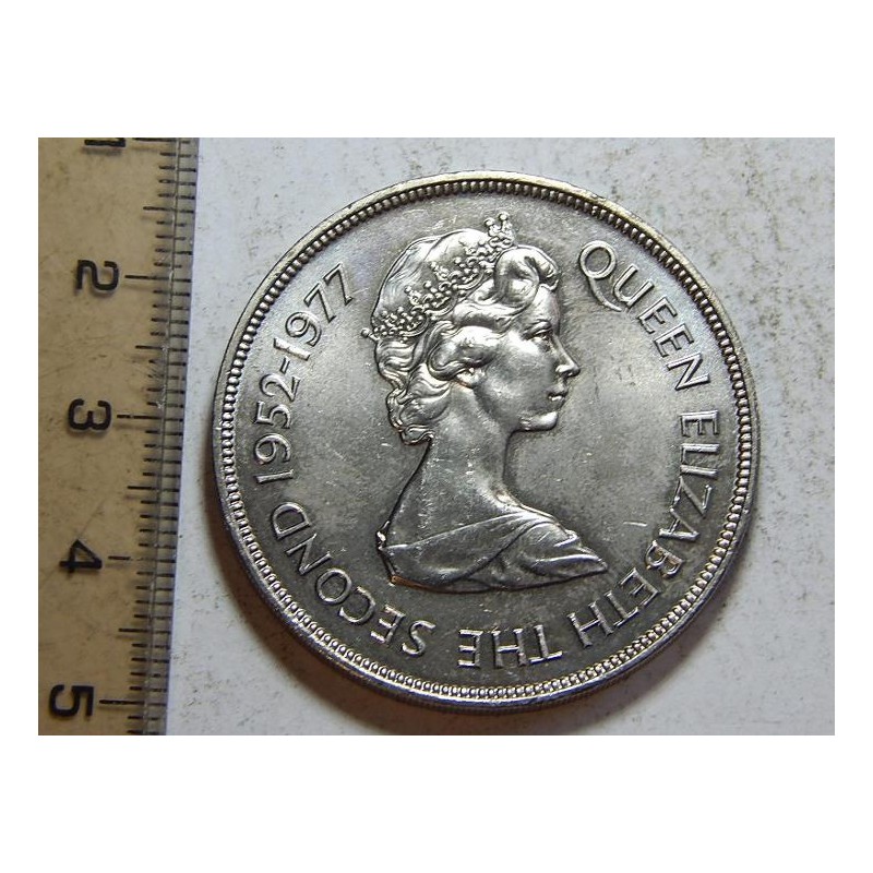 Jersey 25 Pence 1977 UNC č39300 Jersey 25 Pence 1977 UNC č39300