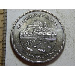 Jersey 25 Pence 1977 UNC č39300 