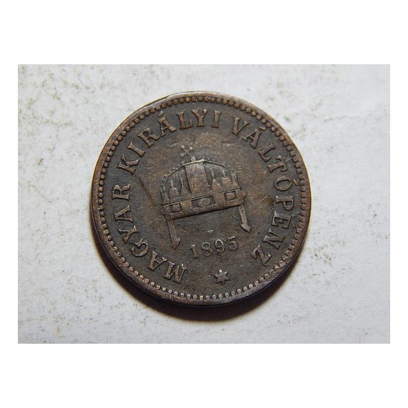 František Josef I. 2 Fillér 1895 KB VF č37707 František Josef I. 2 Fillér 1895 KB VF č37707