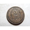 František Josef I. 2 Fillér 1895 KB VF č37707 