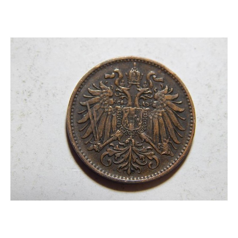 František Josef I. 2 Heller 1894 XF č37443 František Josef I. 2 Heller 1894 XF č37443