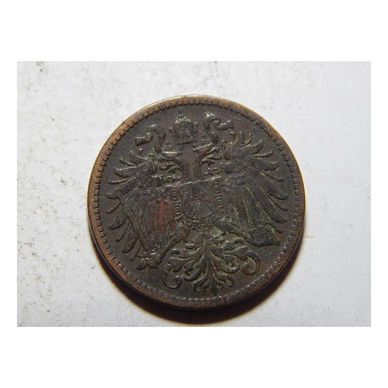 František Josef I. 2 Heller 1896 VF č37637 František Josef I. 2 Heller 1896 VF č37637